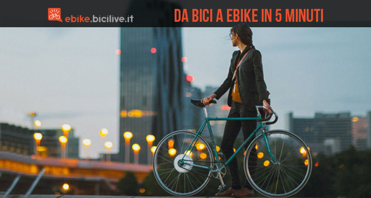 Trasforma la tua bici in un'ebike in 5 minuti con Smart Wheel