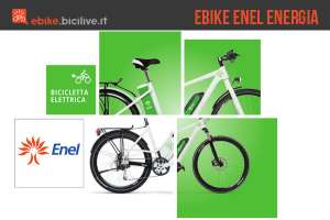 Immagine promozionale per le ebike di Enel Energia