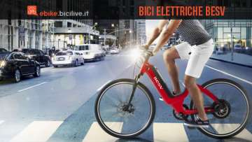 Una immagine promozionale per le bici elettriche BESV
