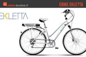 Una foto promozionale delle ebike Ekletta, bici elettriche da Mantova