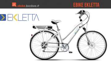 Una foto promozionale delle ebike Ekletta, bici elettriche da Mantova