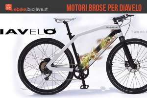 Una foto per le nuove bici elettriche Diavelo con motore Brose