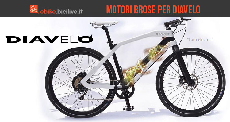 Una foto per le nuove bici elettriche Diavelo con motore Brose