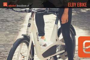 Una foto per la bicicletta elettrica Elby mossa da motore BionX