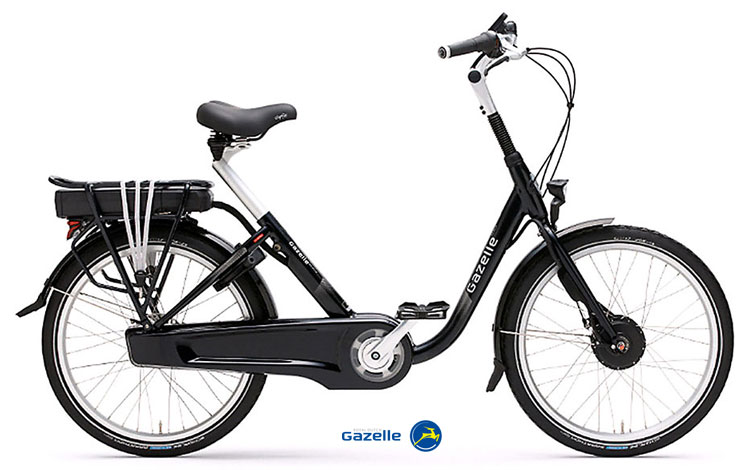Una foto della bici elettrica Balance C7 HF della casa olandese Gazelle.