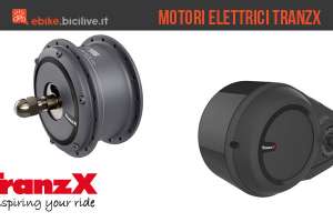 Una foto per i nuovi motori elettrici per ebike TranzX