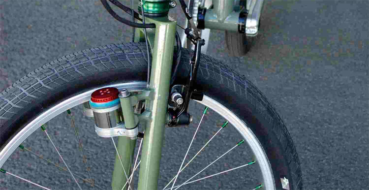 Il motorino Velospeeder di Velogical montato sulla Tune-E-Bike