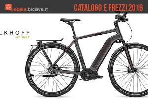 Il catalogo e il listino prezzi 2016 delle bici elettriche Kalkhoff