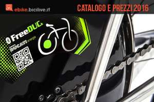 Bici elettriche Ducati Free DUCk: catalogo e listino prezzi 2016