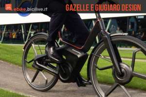 La bicicletta elettrica di Gazelle e Giugiaro Design