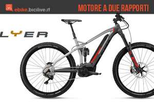 La mountain bike elettrica Flyer Uproc7