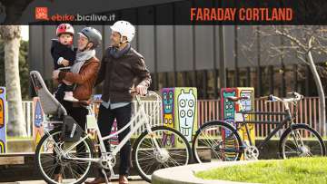 L'ebike Faraday Cortland dallo stile inimitabile e rivolta al pubblico femminile