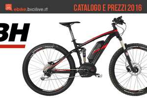 Catalogo e listino prezzi 2016 bici elettriche BH