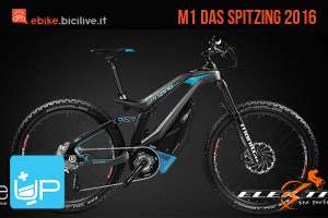 La pedelec full suspended Das Spitzing 2016 di M1 Sport Technik