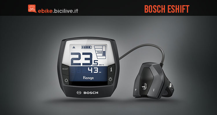Bosch eShift: cambio marcia integrato con NuVinci, Shimano e SRAM