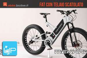 La mountain bike elettrica Fat di Mekkano Bike