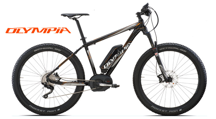 Una mountain bike elettrica Olympia Performer 27,5"