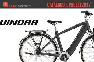 Il catalogo e il listino prezzi 2017 delle ebike Winora