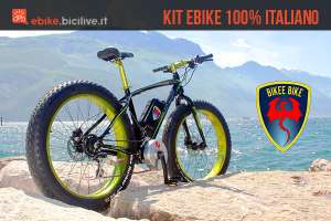 Bikee Bike, il kit di trasformazione bici elettrica con 120 Nm di coppia