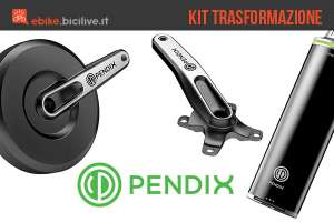 I kit elettrici Pendix 300 e 500 trasformano la tua bicicletta in ebike