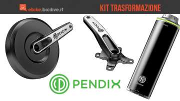 I kit elettrici Pendix 300 e 500 trasformano la tua bicicletta in ebike