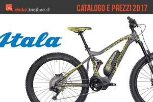 Bici elettriche a pedalata assistita Atala: catalogo e listino prezzi 2017