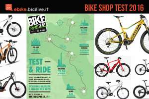 bike shop test 2016 prova biciclette a pedalata assistita a Milano, Bologna e Roma