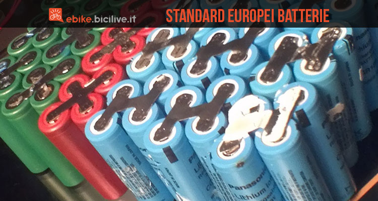Nuovi standard europei per le batterie per bici elettriche