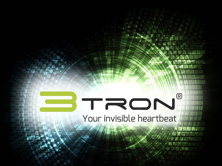 Il logo 3tron (Tritron) realizzato da BMZ per le nuove batterie per eBike