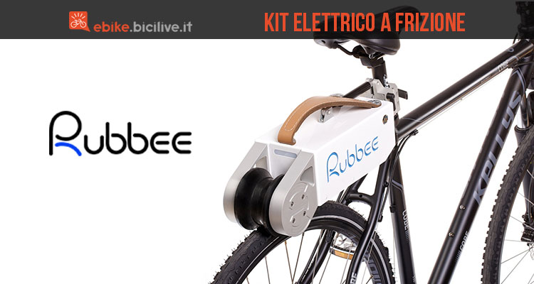 Rubbee, il kit di trasformazione bici elettrica all-in-one a frizione