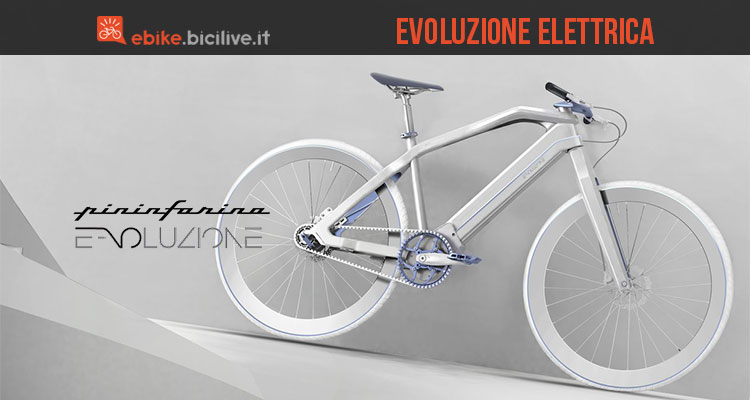 E-voluzione, la bici elettrica di Pininfarina e Diavelo