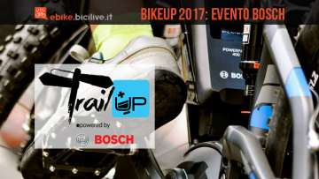 bici con motore bosch usata durante bikeup 2017