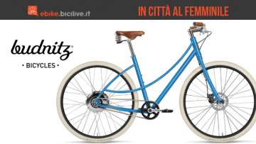 Budnitz bella E, city bike elettrica