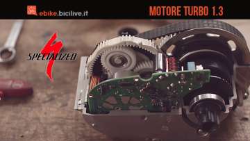 Il motore elettrico centrale Specialized Turbo 1.3 2018