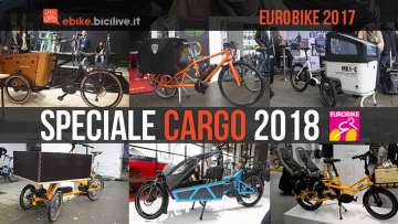 selezione di cargo bike elettriche 2018 a eurobike