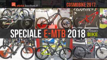 CosmoBike Show: le nuove eMTB italiane 2018