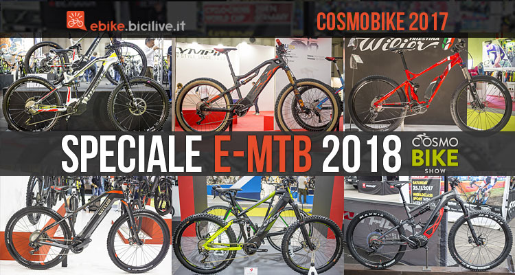 CosmoBike Show: le nuove eMTB italiane 2018