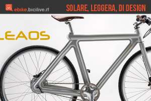 Bicicletta a pedalata assistita Leaos Pressed Bike