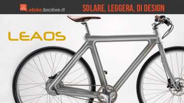 Bicicletta a pedalata assistita Leaos Pressed Bike