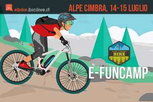 rider all'e-fun camp all'Alpe Cimbra