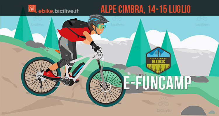 rider all'e-fun camp all'Alpe Cimbra