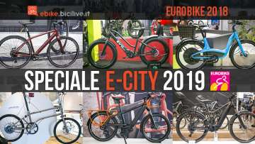 city bike elettriche viste a Eurobike