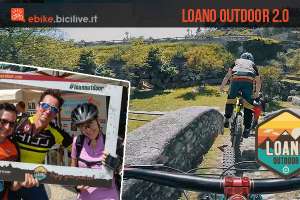 ciclisti si divertono a Loano in Liguria