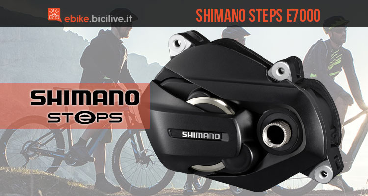 Motorizzazione eMTB Shimano Steps E7000 2018