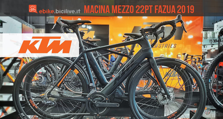 e-road KTM Macina Mezzo 22PT 2019 vista a EICMA