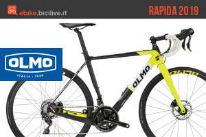 Olmo Rapida 2019: bici da corsa elettrica a pedalata assistita