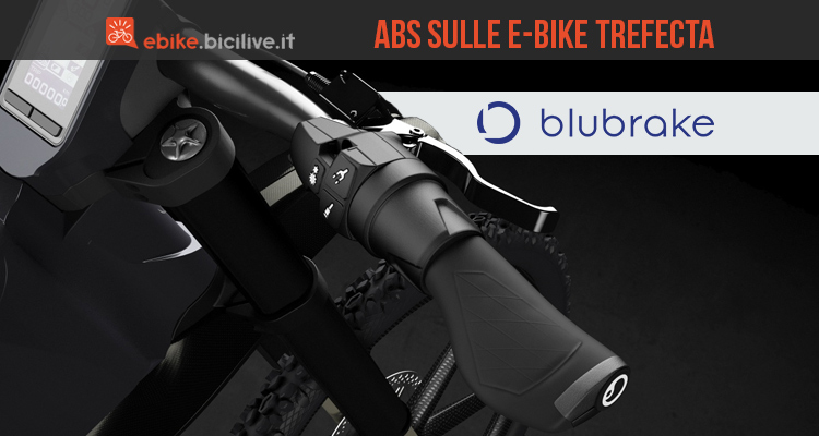blubrake mette l'ABS sulle speed e-bike Trefecta