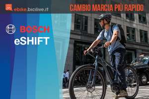 Bosch eShift: cambio integrato per una guida rilassata