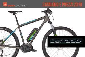 Catalogo e listino prezzi e-bike Serious 2019
