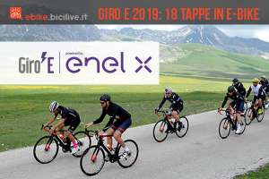 Il Giro E 2019, in e-bike per 18 tappe sullo stesso percorso del Giro d’Italia